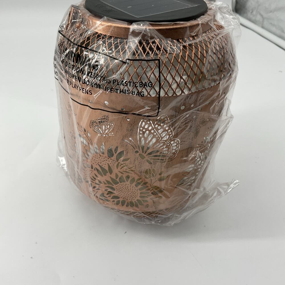 Solar Lanterns Outdoor Waterproof Butterfly Garden Decor - Hanging Solar Light